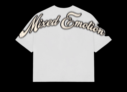 White “Pearl” Cropped T-Shirt