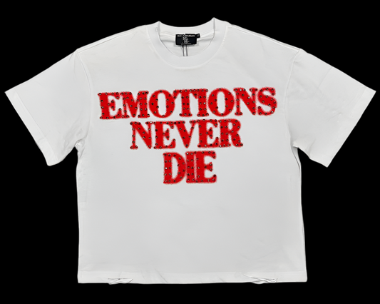 “End” Rhinestone