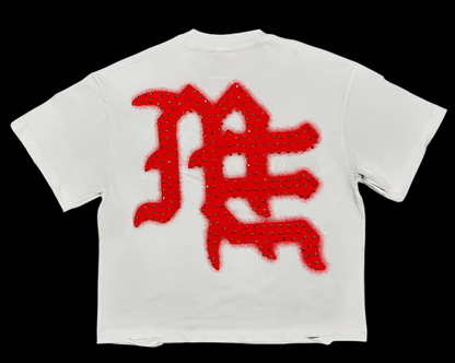 “End” Rhinestone