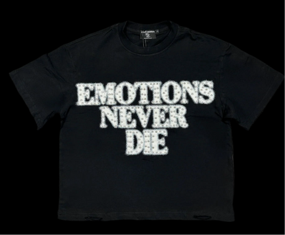 “End” Rhinestone