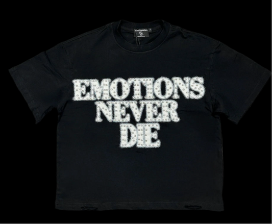 “End” Rhinestone