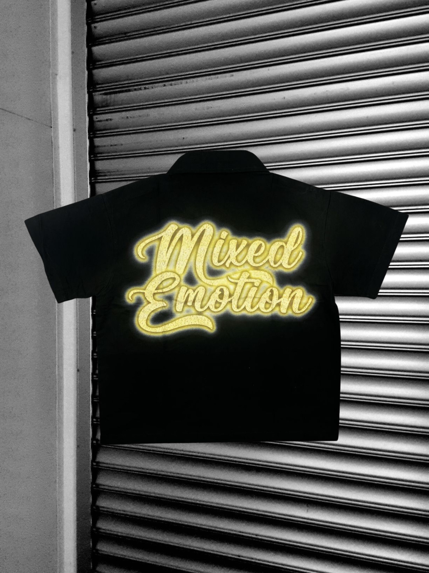 ME  “Blinded “ Zip up Shirt